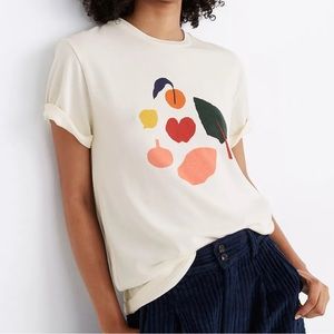 RARE! Madewell x Hedley & Bennett - Fruits 'n Veggies Graphic Tee